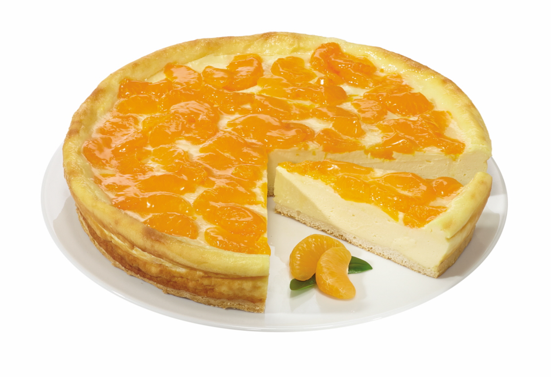 3436_Rahm_Kaesekuchen_mit_Mandarinen 3436 RHAM-KÄSEKUCHEN mit Mandarinen – Bild 1