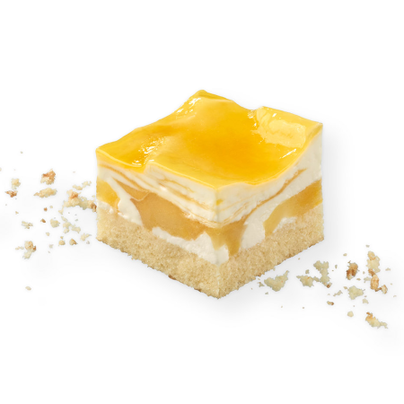3458 Mango-Crème-Fraîche-Schnitte