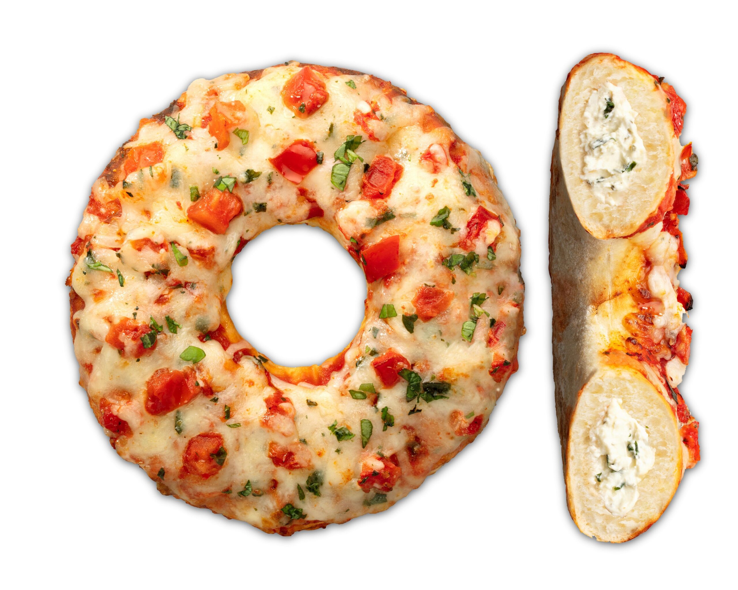 3624 Gefu¨llter Pizza-Donut Tomate-Basilikum 100g 3624 Gefüllter Pizza-Donut Tomate-Basilikum – Bild 1